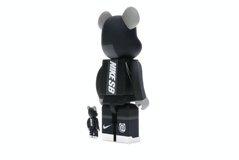 Bearbrick Nike SB 100% & 400% Set Black