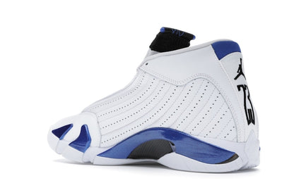 Jordan 14 Retro White Hyper Royal