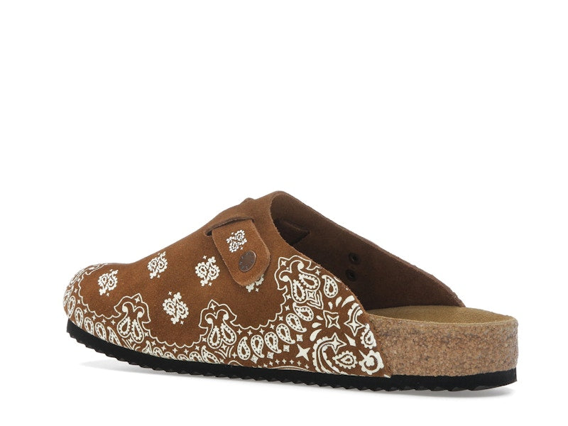 Bravest Studios Suede Paisley Clogs Hazel
