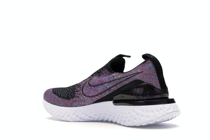 Nike Epic Phantom React Flyknit Black University Red Hyper Jade (Women's)