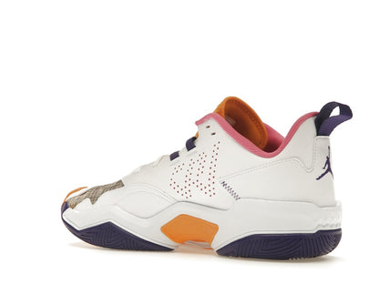 Jordan One Take 4 White Court Purple Canyon Gold