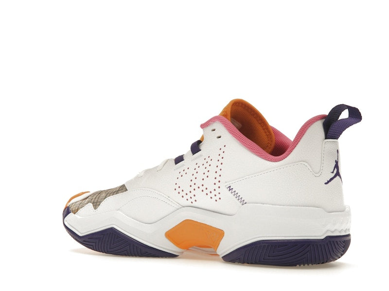 Jordan One Take 4 White Court Purple Canyon Gold