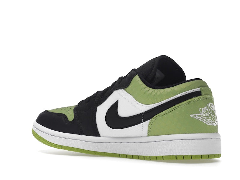 Jordan 1 Low Snakeskin Vivid Green (Women's)