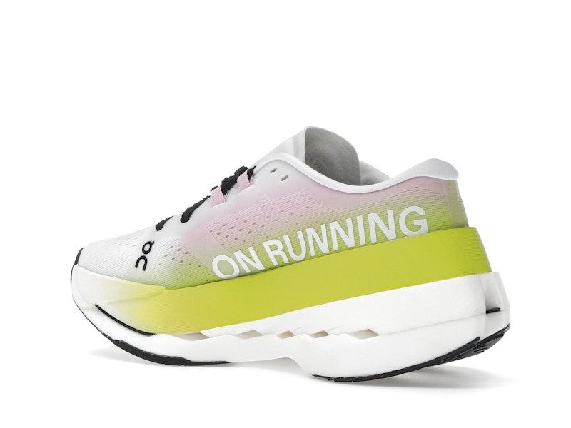 On Running Cloudboom Max Lime Raspberry