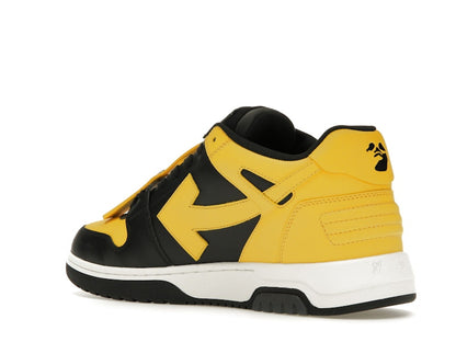 OFF-WHITE Out Of Office OOO Low Tops Black Yellow