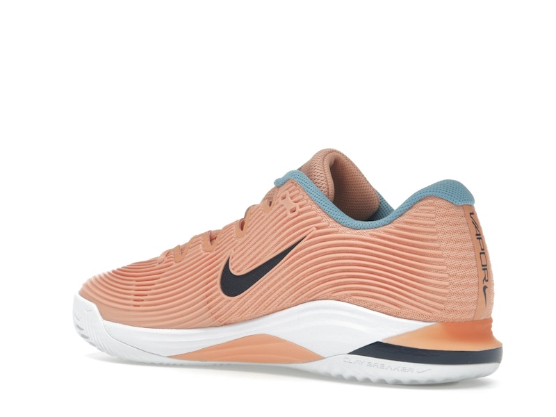 Nike Court Vapor 12 Clay Apricot Agate White Denim Turquoise Obsidian