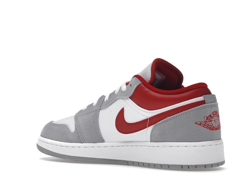 Jordan 1 Low SE Smoke Grey Gym Red (GS)