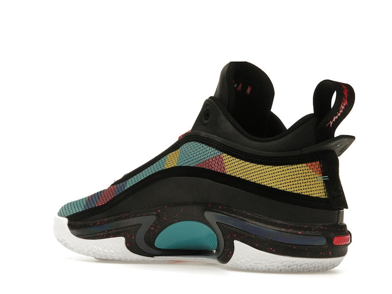 Jordan 36 Low Black Multi-Color