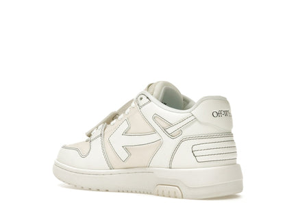 OFF-WHITE Out Of Office OOO Low Tops Cream White (Women's)