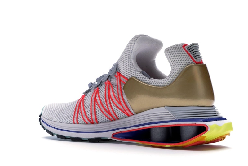 Nike Shox Gravity Vast Grey Metallic Gold
