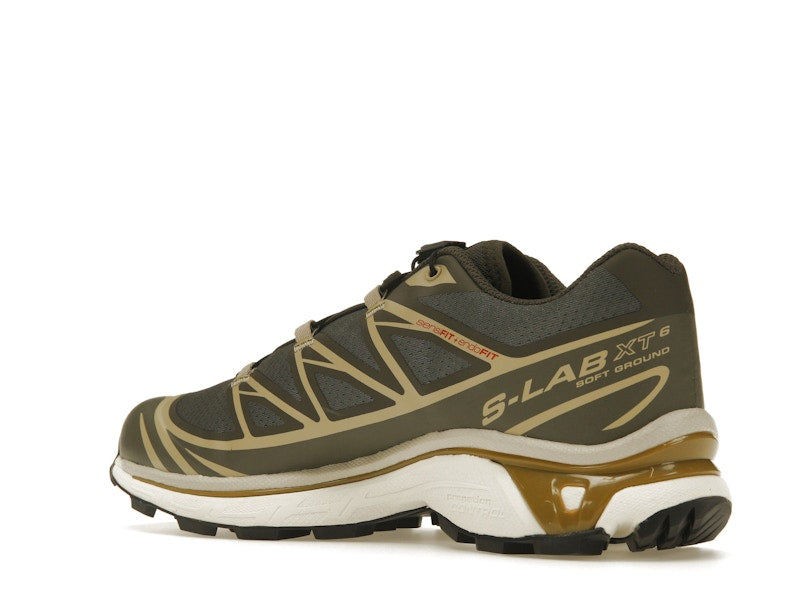 Salomon XT-6 Beluga Dull Gold