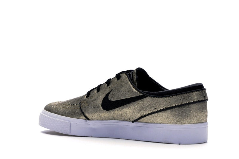 Nike SB Stefan Janoski Zoom Leather Metallic Gold