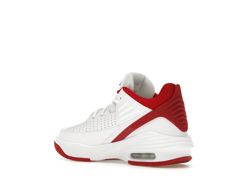 Jordan Max Aura 5 White Black Gym Red (GS)