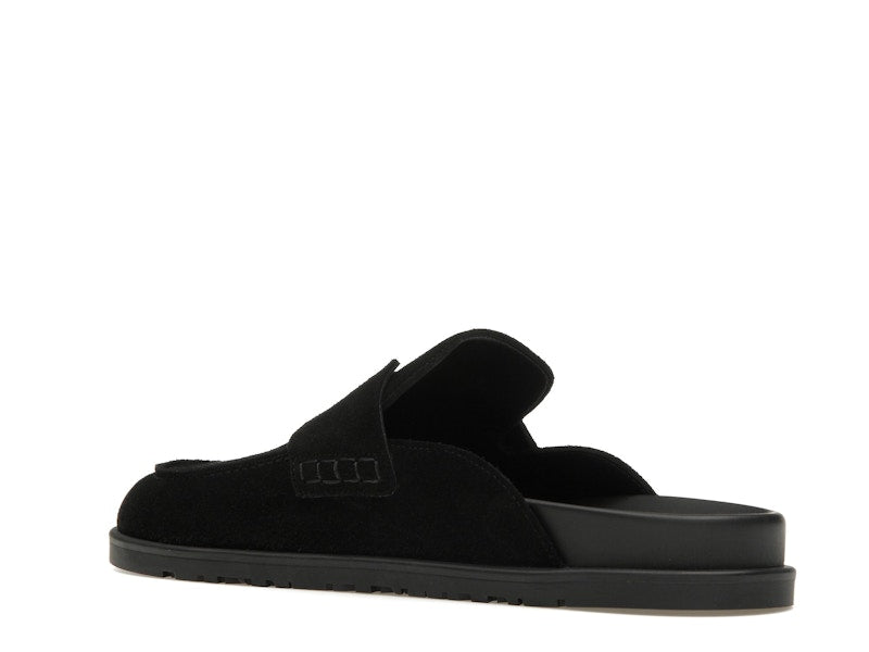 Hermes Go Mule Noir Suede Calkfskin (Men's)