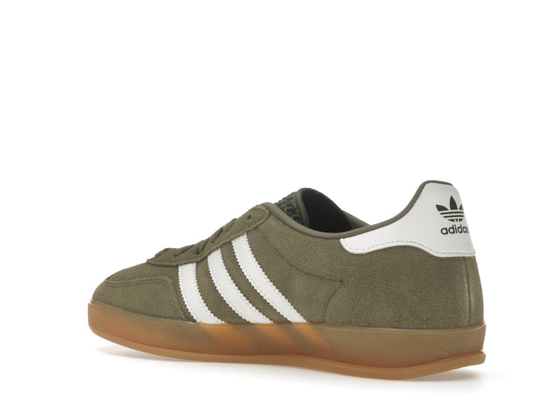 adidas Gazelle Indoor Olive Strata Cloud White Gum