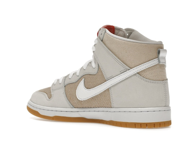 Nike SB Dunk High Pro ISO Orange Label Unbleached Natural