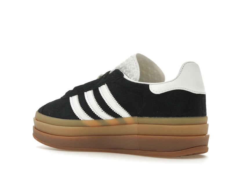 adidas Gazelle Bold Black White Gum (Women's)