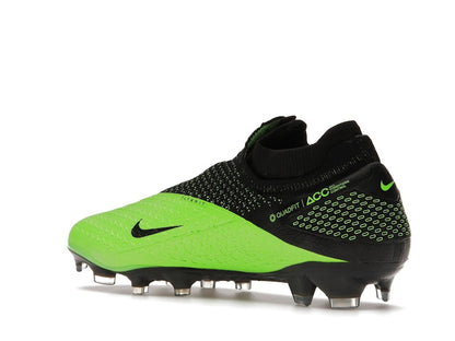 Nike Phantom Vision 2 Elite Dynamic Fit FG Black Green Strike