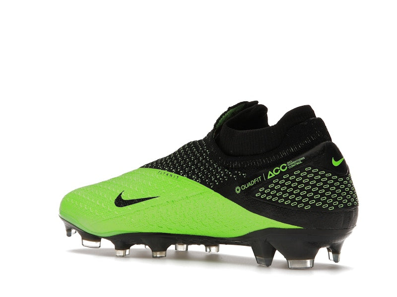 Nike Phantom Vision 2 Elite Dynamic Fit FG Black Green Strike