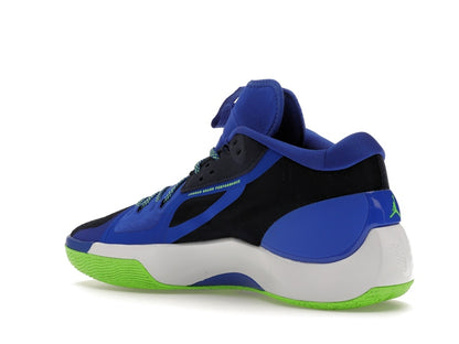 Jordan Zoom Seperate Midnight Navy Electric Green