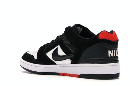 Nike SB Air Force 2 Low Black White Habanero Red