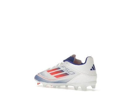 adidas F50 League Multi-Ground Cloud White Solar Red Lucid Blue (GS)