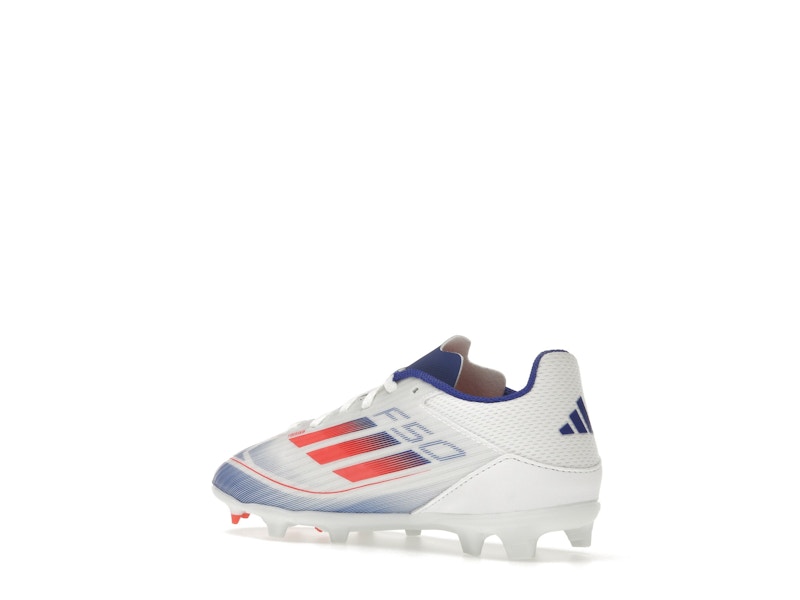 adidas F50 League Multi-Ground Cloud White Solar Red Lucid Blue (GS)