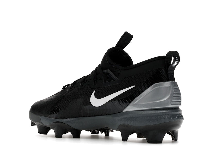 Nike Force Trout 9 Elite MCS Black White Anthracite Metallic Silver