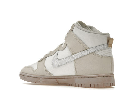 Nike Dunk High Retro PRM Cracked Leather Swoosh