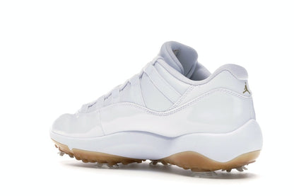 Jordan 11 Retro Low Golf White Metallic Gold