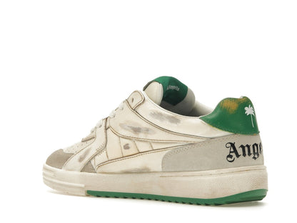 Palm Angels Palm University Vintage Sneaker White Green