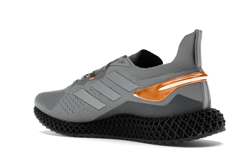 adidas X9000 4D Grey Three Signal Orange