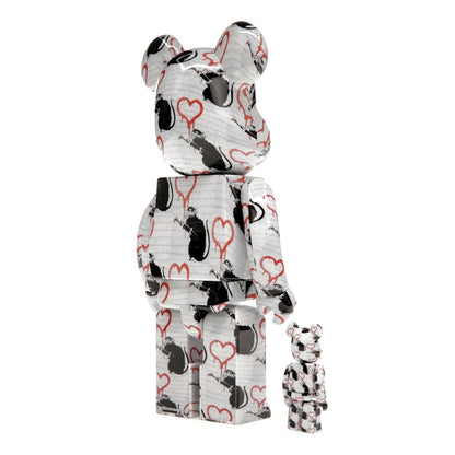 Bearbrick Love Rat 100% & 400% Set