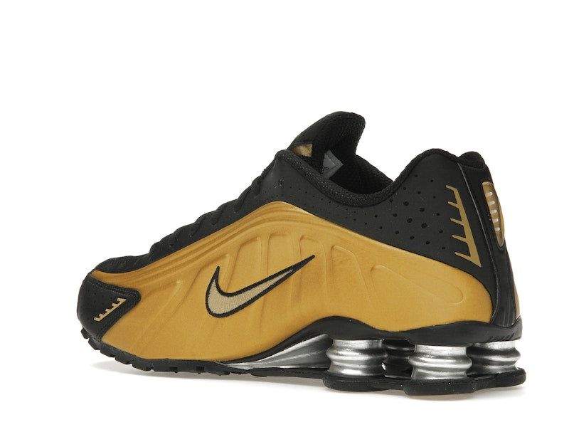 Nike Shox R4 Black Metallic Gold (Women's)