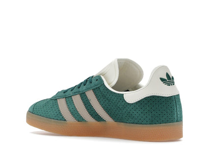 adidas Gazelle Collegiate Green Wonder Beige Gold Metallic
