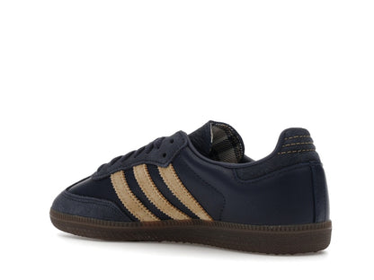 adidas Samba OG Shadow Navy Golden Beige