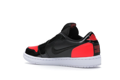 Jordan 1 Low Slip Black Hot Punch (Women's)