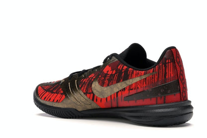Nike KB Mentality Black Metallic Gold Chilling Red