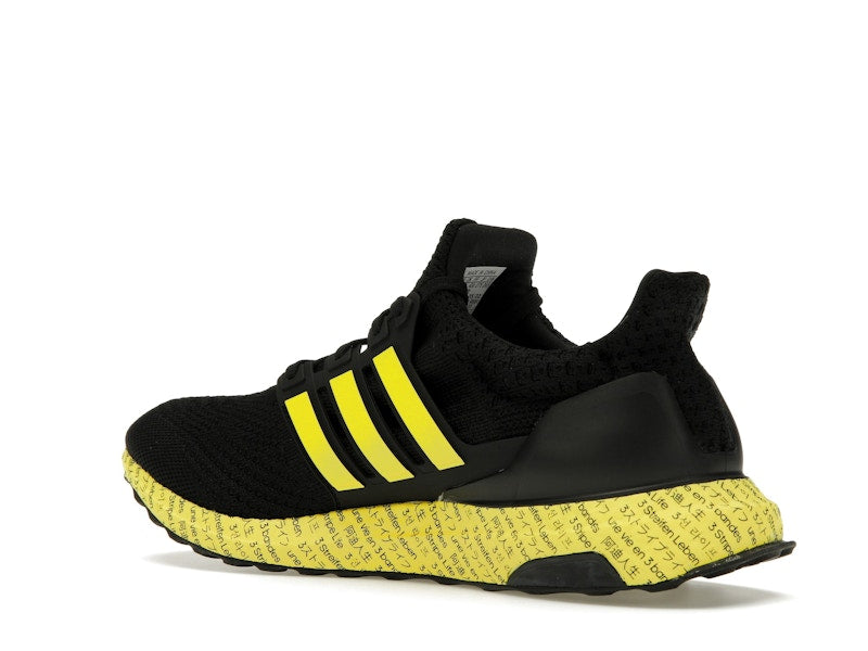 adidas Ultra Boost 5.0 DNA 3 Stripe Life Black Yellow