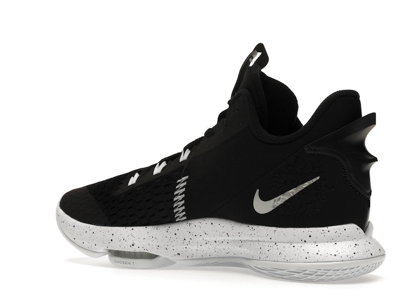 Nike LeBron Witness 5 Black Metallic Silver