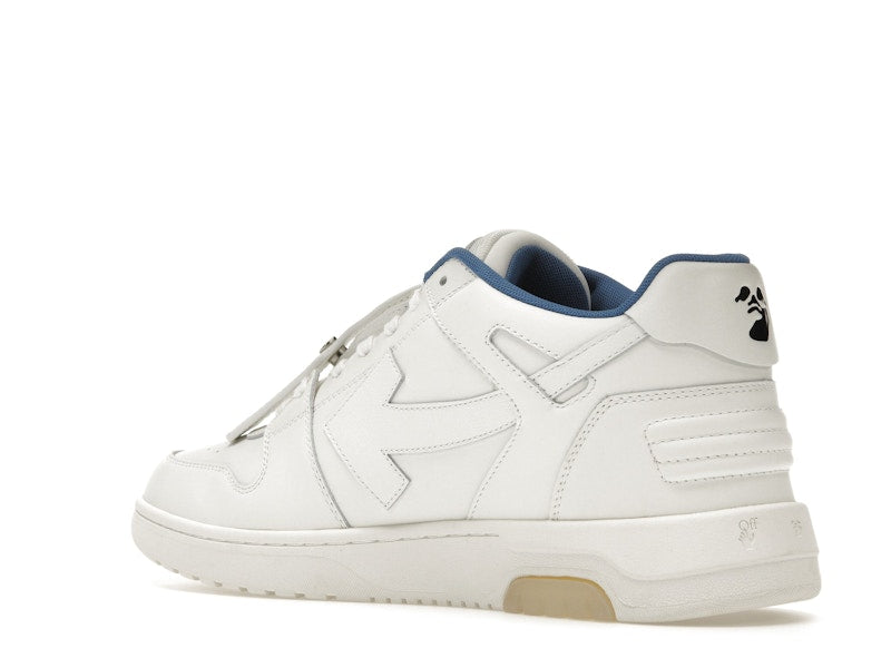 OFF-WHITE Out Of Office "OOO" Low Tops For Walking White White Dark Blue SS22