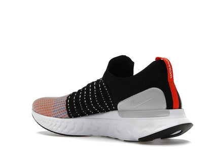Nike React Phantom Run Flyknit 2 Black Team Orange