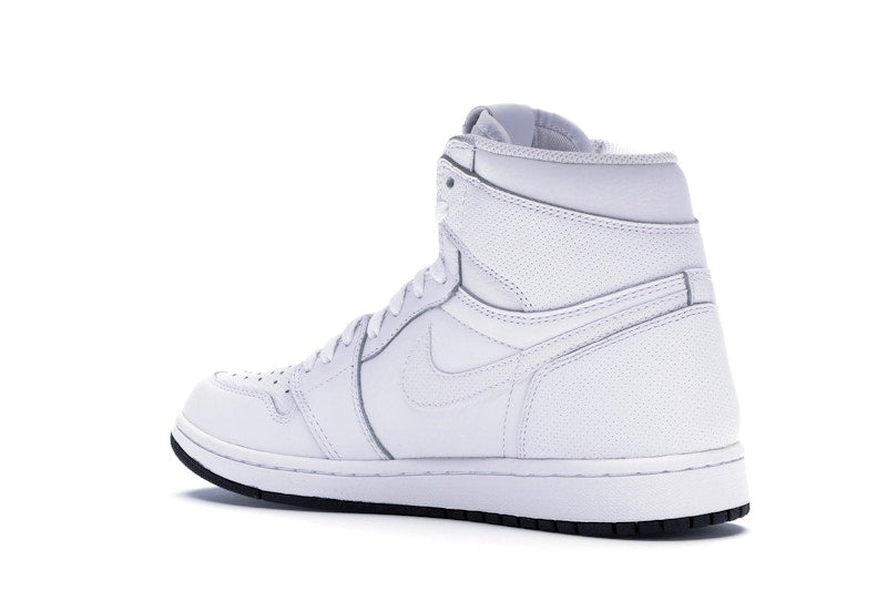 Jordan 1 Retro White Perforated