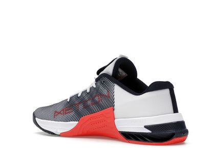 Nike Metcon 8 White Crimson Obsidian