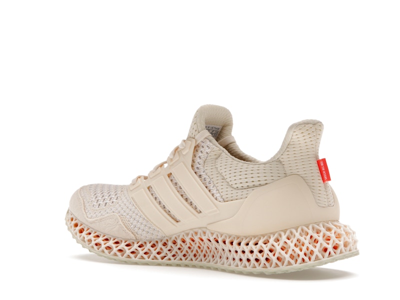 adidas Ultra 4D Wonder White Impact Orange