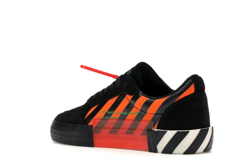 Off-White Low Vulc Black Orange