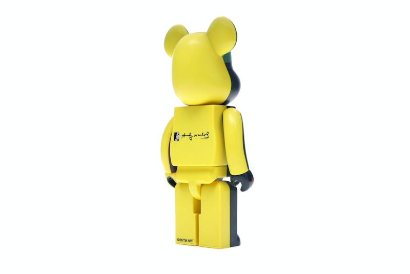 Bearbrick Andy Warhol Silk Screen Ver. 400% Multi
