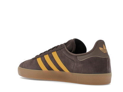 adidas Gazelle ADV Dark Brown Preloved Yellow
