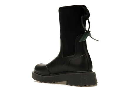 OFF-WHITE For Rainy Days Rain Boot Black (Women's)