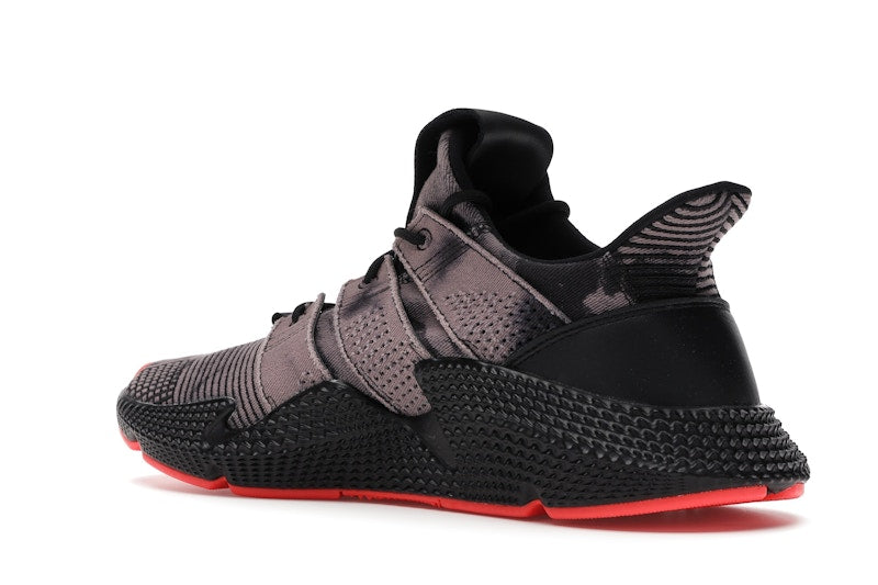 adidas Prophere Bleached Black Solar Red